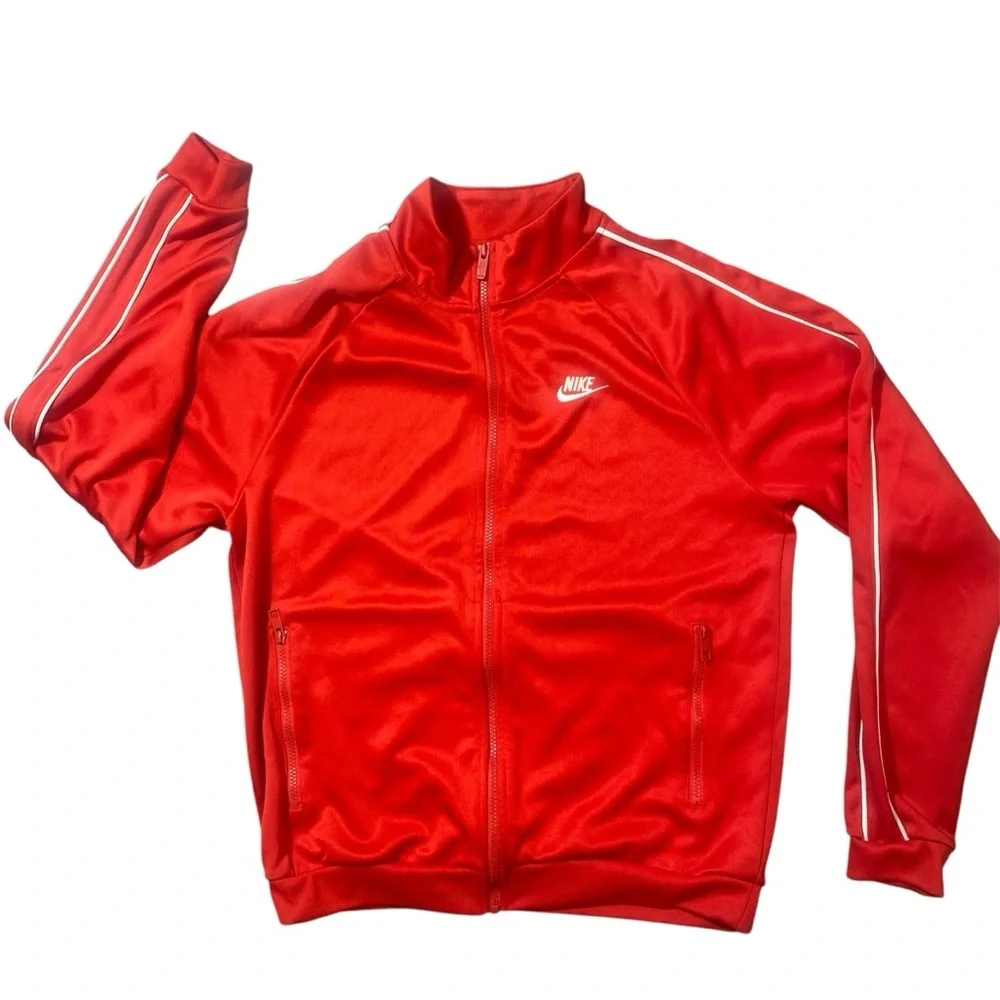 Nike Red Track Jacket‎ Size Medium